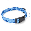 Load image into Gallery viewer, Personalized Camo Blue Dog Collar