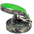 Load image into Gallery viewer, EcoBark Camo Dog Leash by Southlake Paws, featuring a padded comfort grip and camo design, available in 4ft, 5ft, and 6ft len