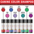 Load image into Gallery viewer, Canine Color Semi Perm Coat Color Shampoo for Dogs