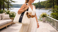 Load image into Gallery viewer, Bowsers Carry-All Pet Travel Bag in ivory-sheepskin