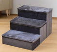 Load image into Gallery viewer, Catry Charcoal 2-in-1 Foldable Pet Stairs