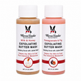 Load image into Gallery viewer, Southlake Paws Exfoliating Butter Wash samples in Milk & Honey and Pomegranate & Fig, 2 fl oz bottles, hydrating scrub with j
