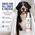 Load image into Gallery viewer, Southlake Paws 10-In-1 After Bath Spray in a professional size, designed for all coats and breeds, shown with a dog.