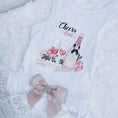 Load image into Gallery viewer, Cheers Plush Satin Crystal Handmade Dog Dress