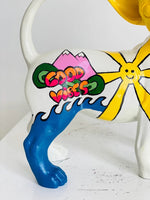 Chihuahua with Good Vibes Statue