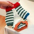Load image into Gallery viewer, Christmas Retro Striped Dog Sweater - Southlake Paws