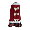 Load image into Gallery viewer, Red Christmas Bow Sweater Dog Dress - Southlake Paws