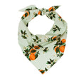 Load image into Gallery viewer, Citrus Blossom Orange Dog Bandana