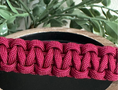 Load image into Gallery viewer, Cobra Braid in Maroon Handmade Dog Collar - Southlake Paws