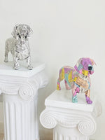 Colorful Newspaper Dachshund