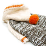 Contrast Hoodie Sweater