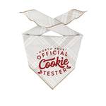 Cookie Tester Dog Bandana