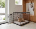 Load image into Gallery viewer, Bowsers Cool Gel Memory Foam Dog Crate Mattress Pad in flint