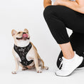 Load image into Gallery viewer, Frenchie Duo Reversible Harness - Black Marble