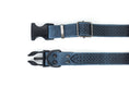 Load image into Gallery viewer, Celtic Sport Blue Jeans Leather Dog Collar