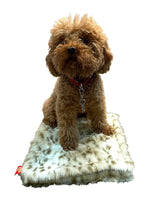 Crate Liner, Sno Leopard Plush Shag