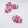 Load image into Gallery viewer, Crochet Football Toy Cotton Toys - Designer Dog Clothes from Southlake Paws