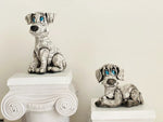 Cute Puppies Sculpture Set of 2