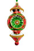 Load image into Gallery viewer, Dallas Reflector Glass Ornament - Southlake Paws