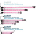 Load image into Gallery viewer, Plastic Clip Collar - Bandana/Skulls Pink/White