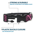 Load image into Gallery viewer, Plastic Clip Collar - Bandana/Skulls Pink/Black