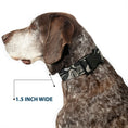 Load image into Gallery viewer, Plastic Clip Collar - BD AUTHENTIC SEATBELT BELT SINCE 1993 Flames Olive/Tan
