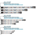 Load image into Gallery viewer, Plastic Clip Collar - Buckle-Down AUTHENTIC SEATBELT BELT White/Blue/Red