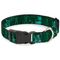 Load image into Gallery viewer, Plastic Clip Collar - Woody & Friends KEEP CALM & REACH FOR THE SKY Blues
