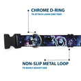 Load image into Gallery viewer, Plastic Clip Collar - Buzz Lightyear Poses Galaxy Blues