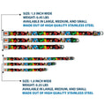 Load image into Gallery viewer, MARVEL COMICS Marvel Comics Logo Full Color Seatbelt Buckle Collar - 5-Marvel Characters Black
