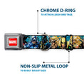 Load image into Gallery viewer, MARVEL UNIVERSE MARVEL Full Color Red White Seatbelt Buckle Collar - New Avengers Group Snow Storm Pose