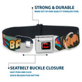 Load image into Gallery viewer, Batman Full Color Black Yellow Seatbelt Buckle Collar - Batman Dark Knight