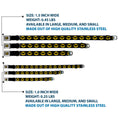 Load image into Gallery viewer, Batman 1989 Logo Full Color Black/Yellow Seatbelt Buckle Collar - Batman 1989 Logo Black/Yellow