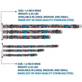 Load image into Gallery viewer, Captain America Shield Navy Seatbelt Buckle Collar - CAPTAIN AMERICA 2-Poses/Comic Blocks Grays/Red/White/Blue