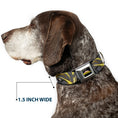 Load image into Gallery viewer, MY HERO ACADEMIA Title Logo Full Color Black Seatbelt Buckle Collar - My Hero Academia Hizashi Yamada Present Mic Screaming Pose Gray