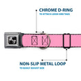 Load image into Gallery viewer, Dog Bone Seatbelt Buckle Collar - Baby Pink
