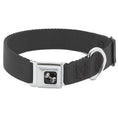Load image into Gallery viewer, Dog Collar Bone - Black NYLON