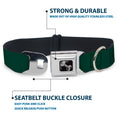 Load image into Gallery viewer, Dog Bone Seatbelt Buckle Collar - Hunter