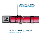 Dog Bone Seatbelt Buckle Collar - Spectrum Pink