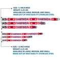 Load image into Gallery viewer, Dog Bone Seatbelt Buckle Collar - 'MERICA Stripes/Stars Red/White/Blue