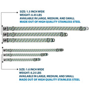 Dog Bone Seatbelt Buckle Collar - 100 Dollar Bill Series 2009 Repeat