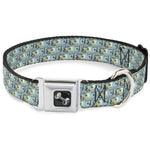 Dog Bone Seatbelt Buckle Collar - 100 Dollar Bill Series 2009 Repeat