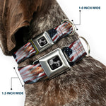 Dog Bone Seatbelt Buckle Collar - American Eagle Flags