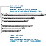 Dog Bone Seatbelt Buckle Collar - Anonymous Face CLOSE-UP Repeat White/Black/Gray