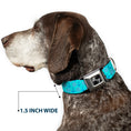 Load image into Gallery viewer, Dog Bone Seatbelt Buckle Collar - Anchor2/Helm Monogram Blues