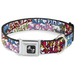 Dog Bone Seatbelt Buckle Collar - BD Tag