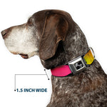 Dog Bone Seatbelt Buckle Collar - BD Psychedelic