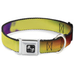 Dog Bone Seatbelt Buckle Collar - BD Psychedelic