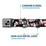 Dog Bone Seatbelt Buckle Collar - BD Punk