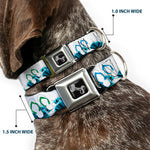 Dog Bone Seatbelt Buckle Collar - Beach Flip Flops